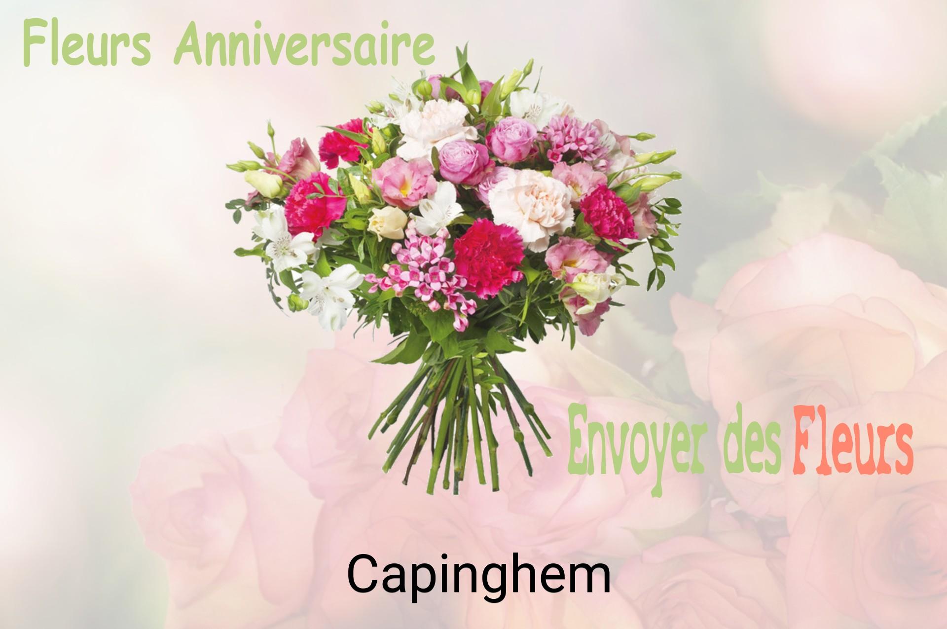 Bouquet de fleurs d’anniversaire livré à Capinghem